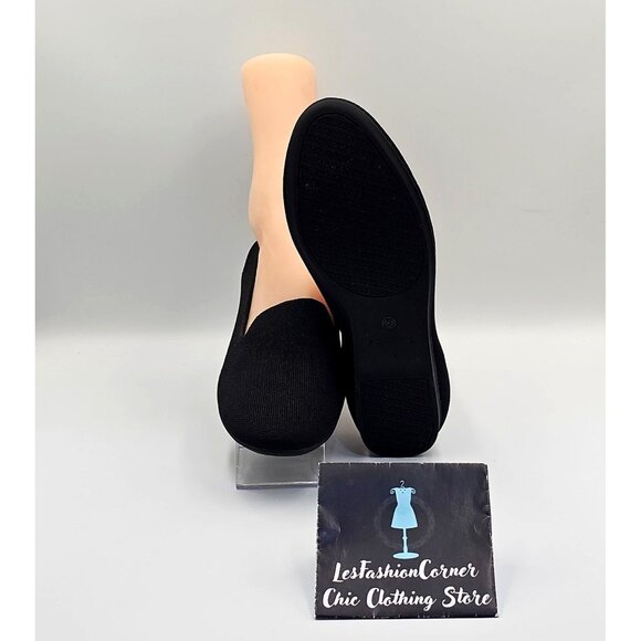 Rothy's Women's Black Knit The Loafer Casual Lightweight Flats Shoes Sz 12 2689 - Picture 4 of 16